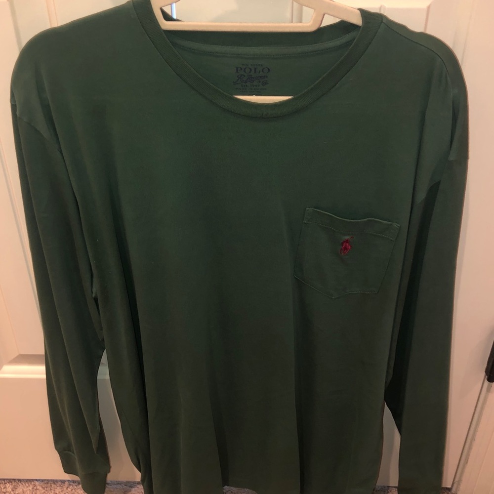 L/S Polo T Shirt